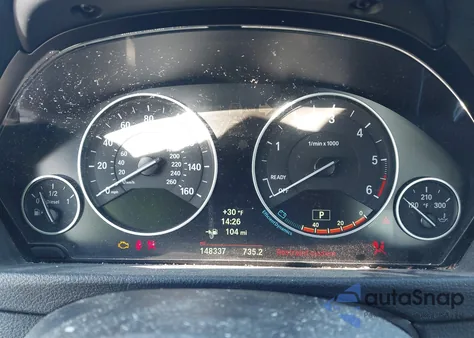 2014 BMW 328D xDrive from USA, damaged, VIN WBA3D5C51EKX96773